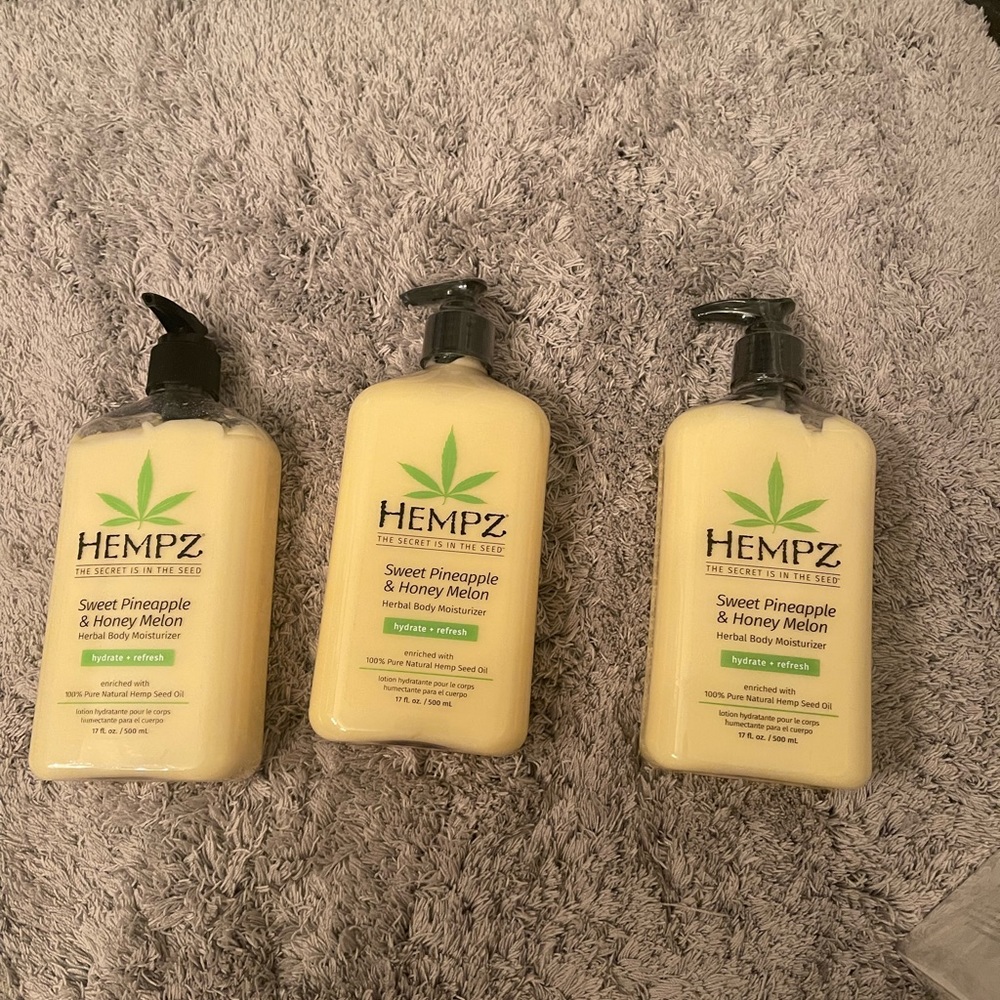 Hempz happy lotion